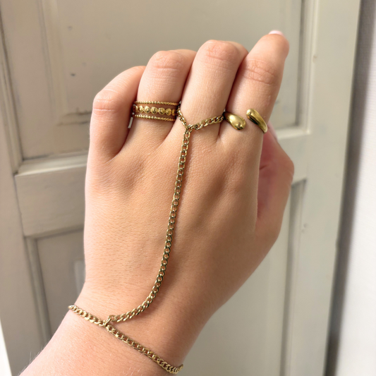 hand chain met kleine schakel