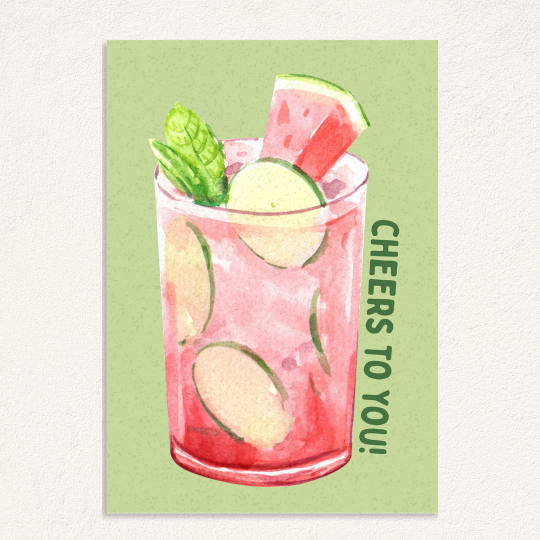 cheers to you! kaart