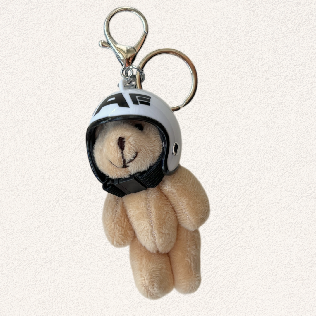 bag charm beer met helm