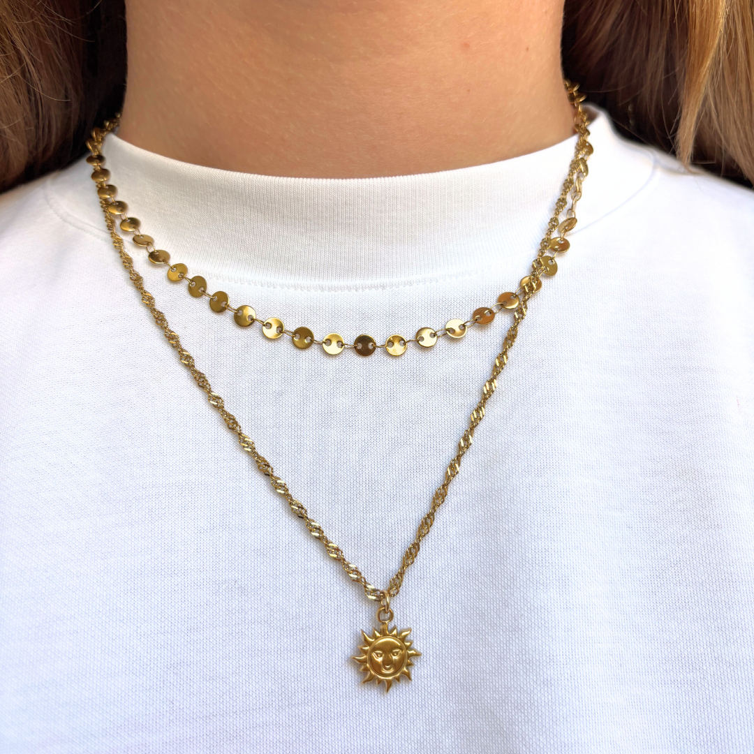 ketting lachende zon