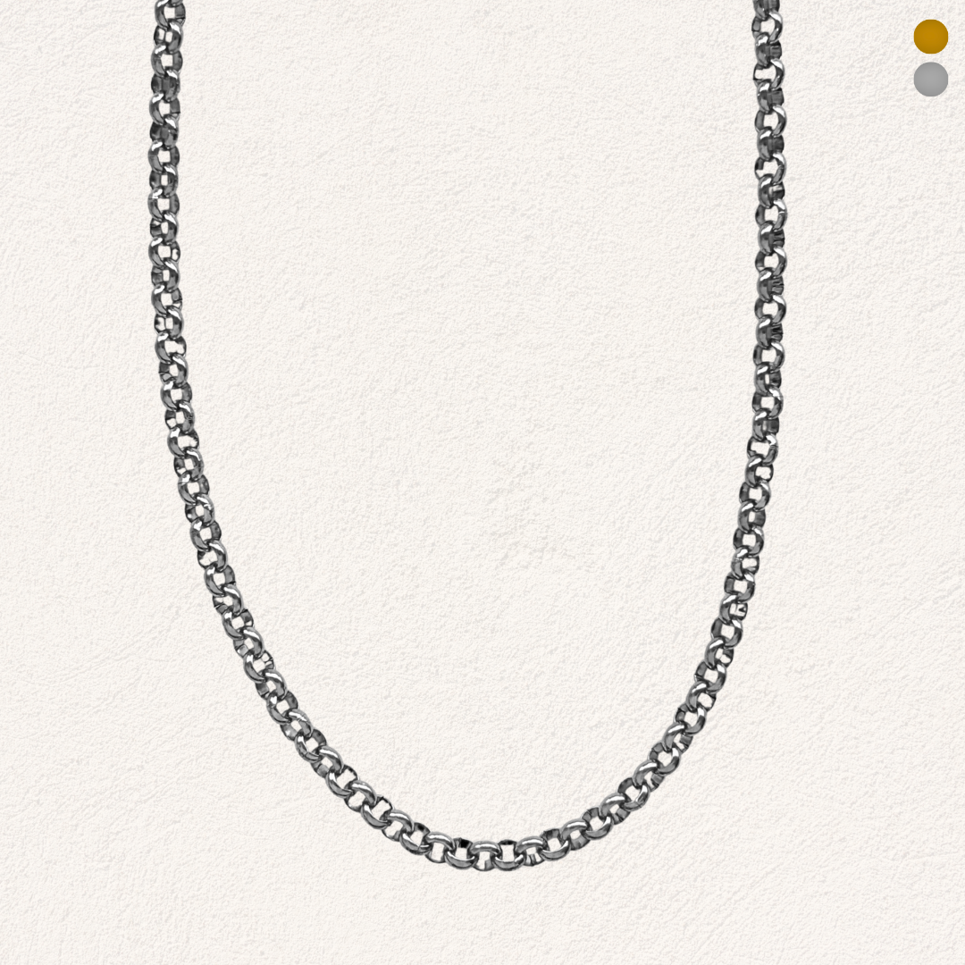 ronde schakel ketting