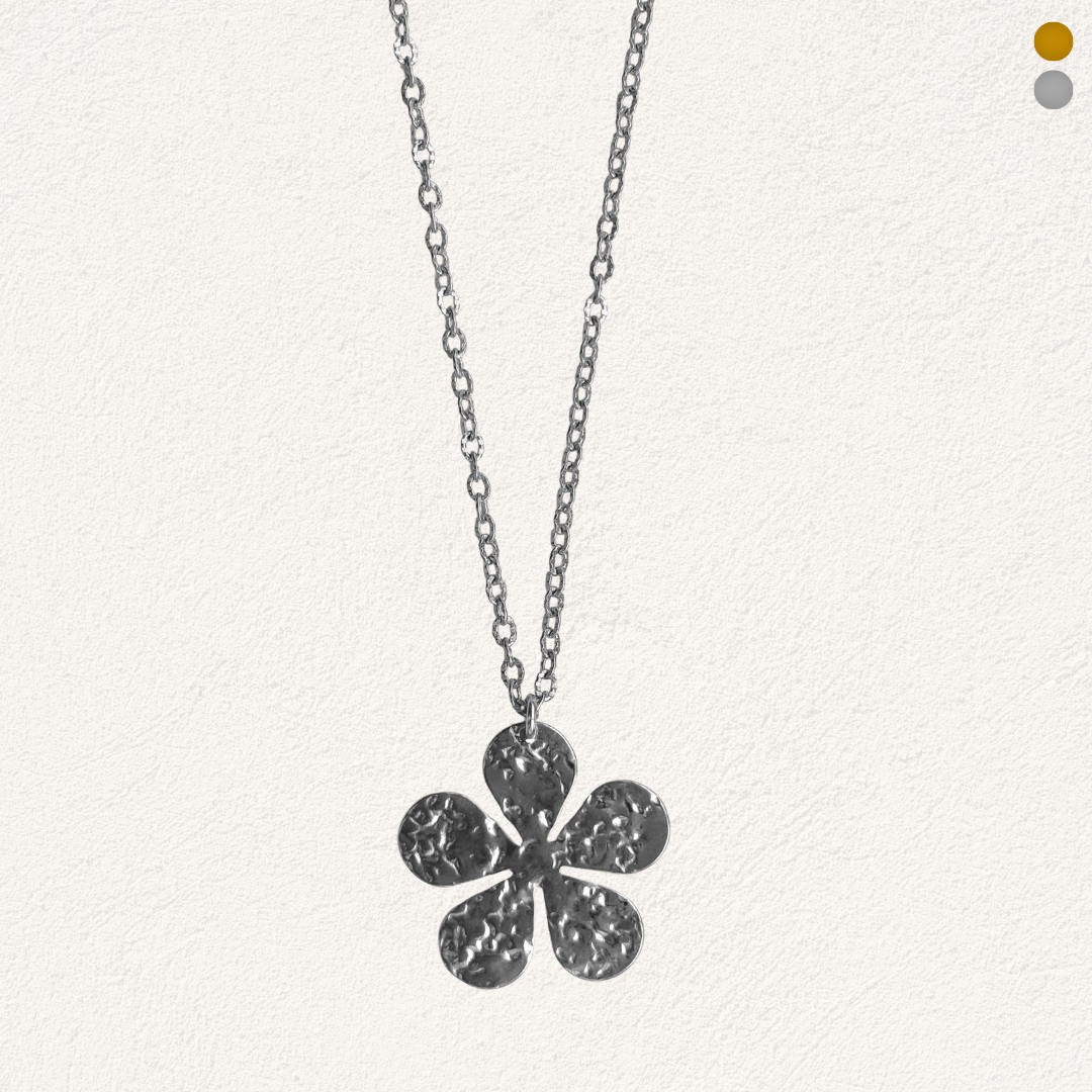 long flower necklace