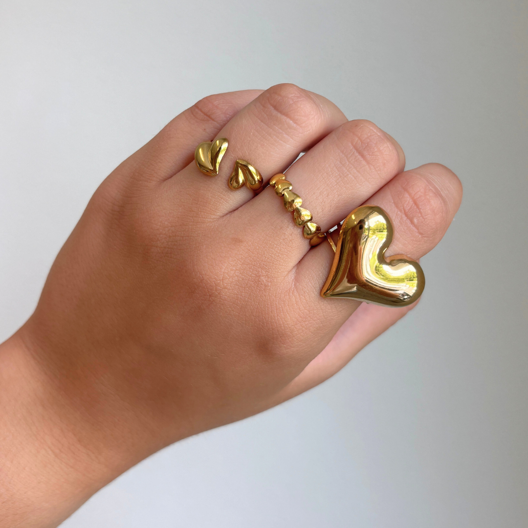 big heart ring