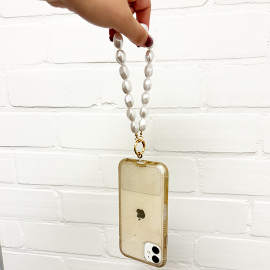 telefoonkoord parels kort