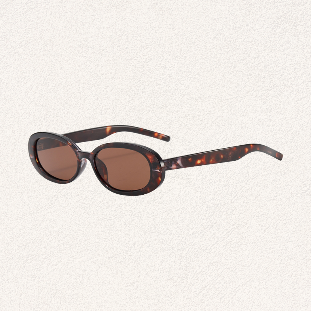 tortoise shell sunglasses oval classic