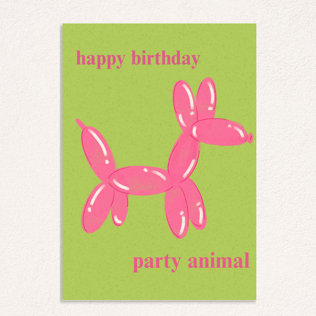party animal kaart
