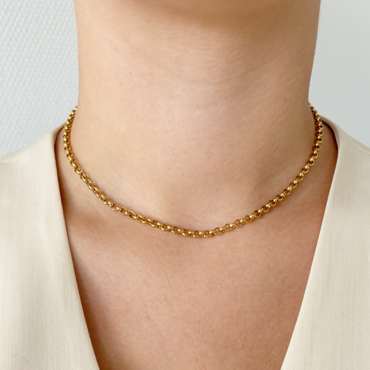 ronde schakel ketting