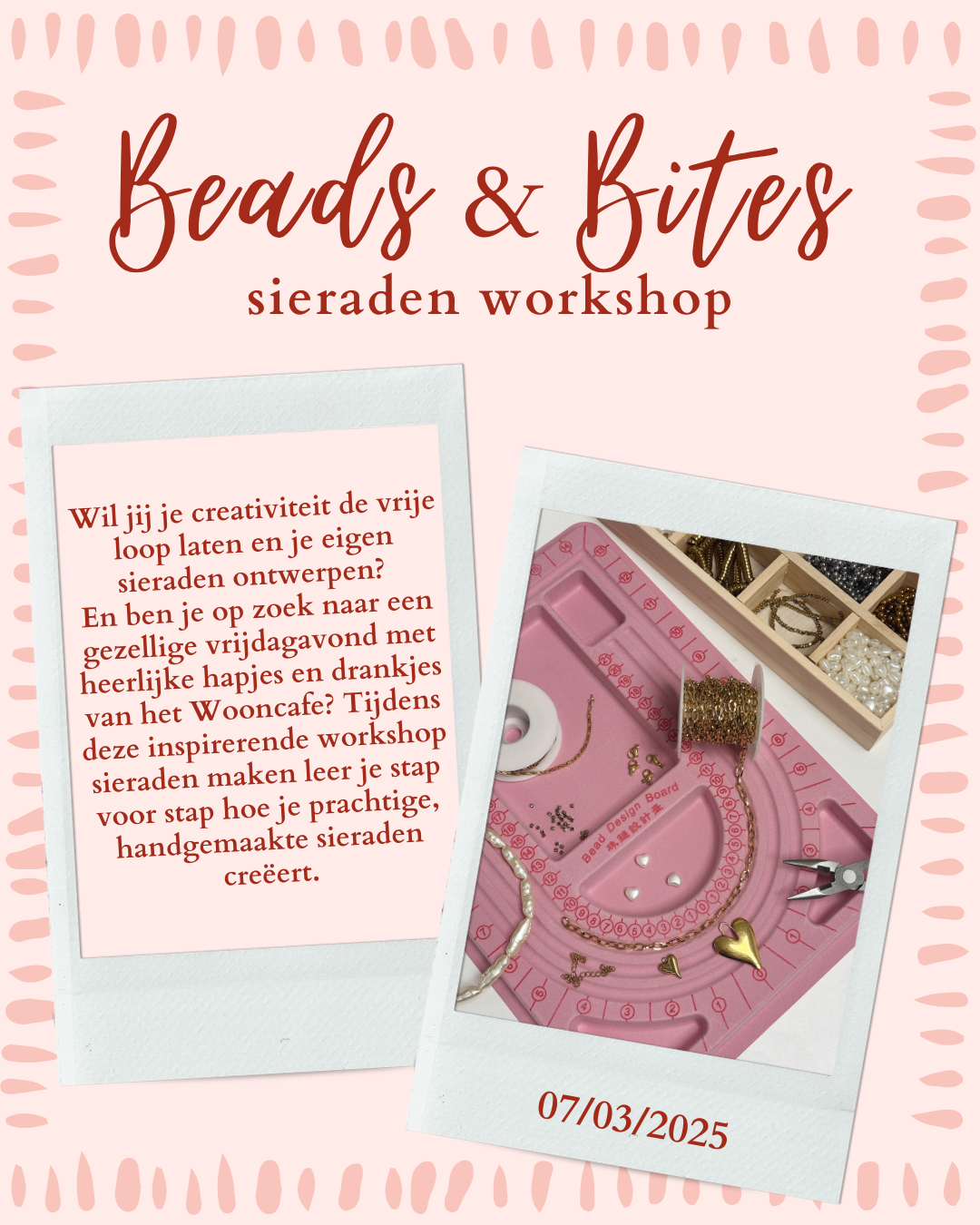 beads & bites workshop sieraden maken