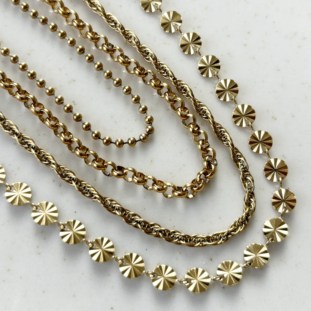 ketting met ronde grove schakel