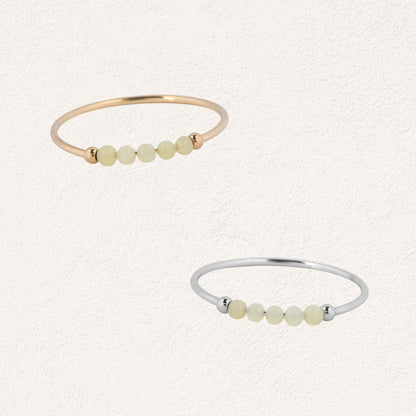 white jade anxiety ring