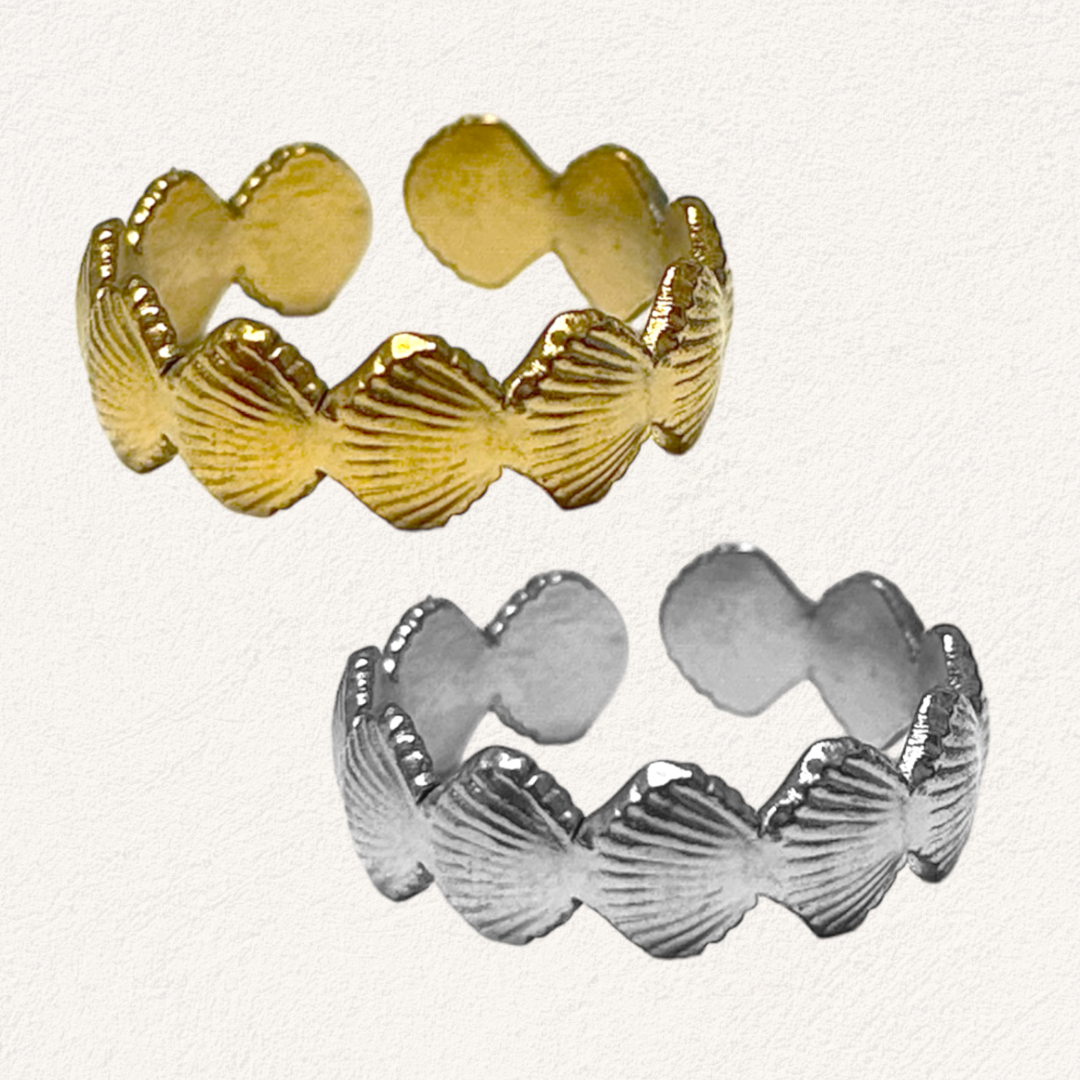 shells ring – Siersels by modestideas