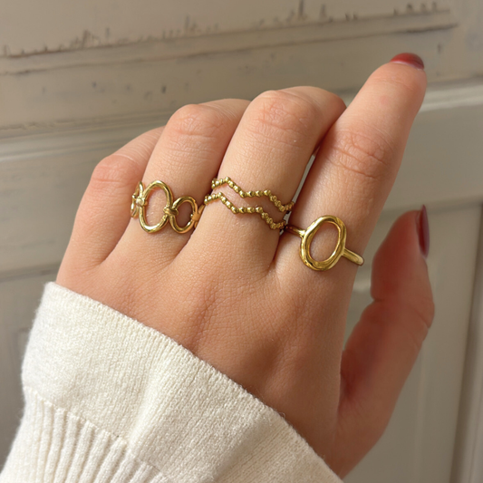 ring met open rondje