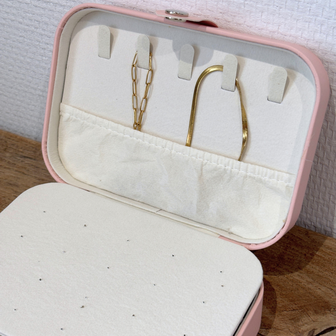 sieradendoosje groot roze