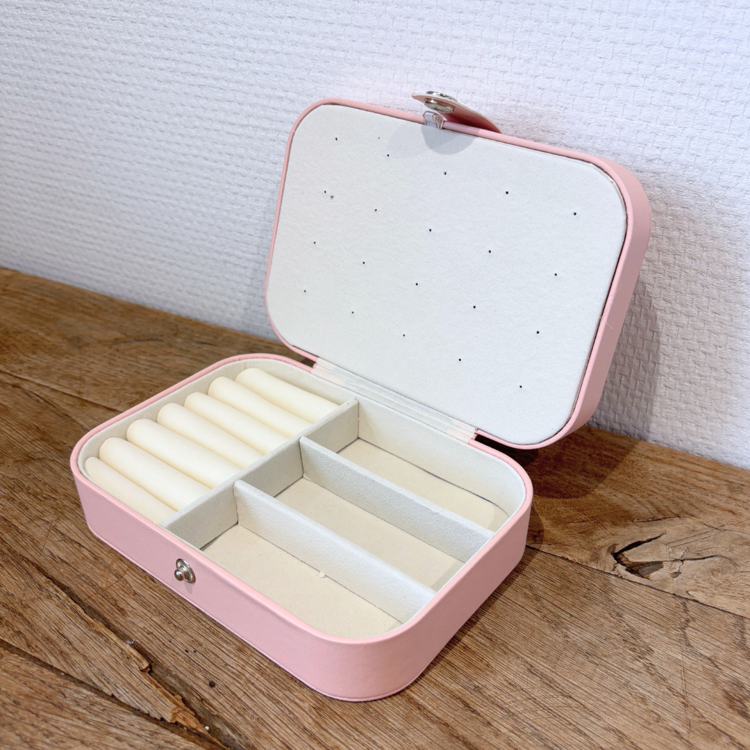 sieradendoosje groot roze