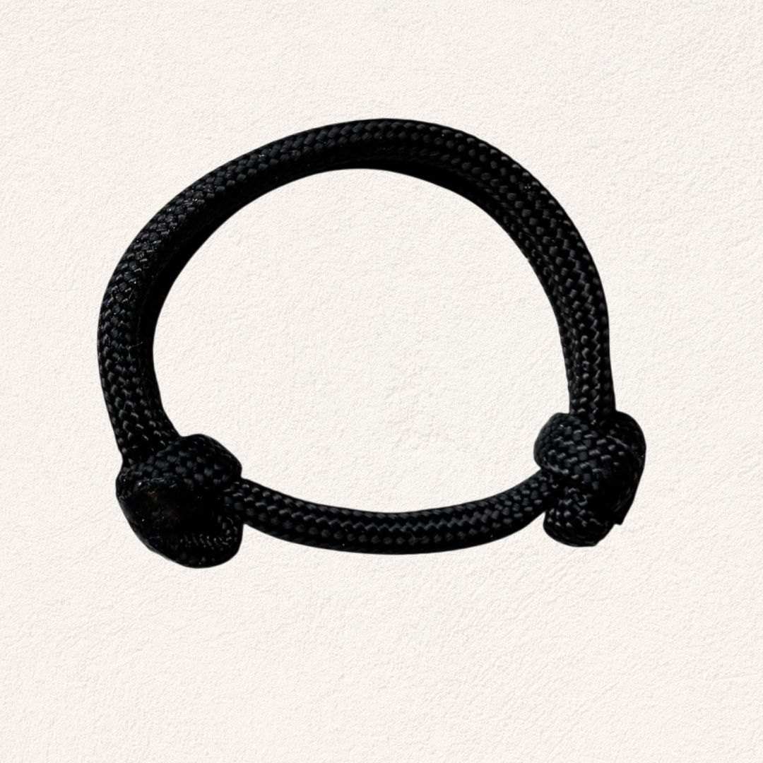 surf armbandje simple black