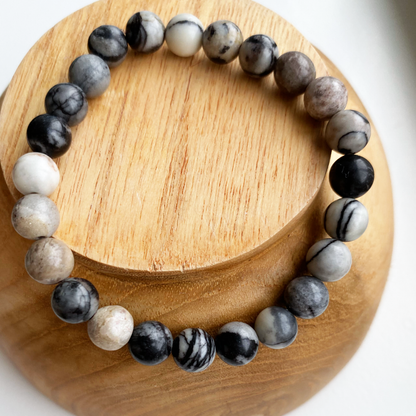 natural stone marble bracelet