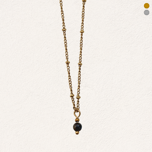 tijgeroog kraaltje ketting