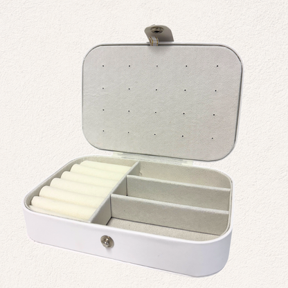 large white jewelry box