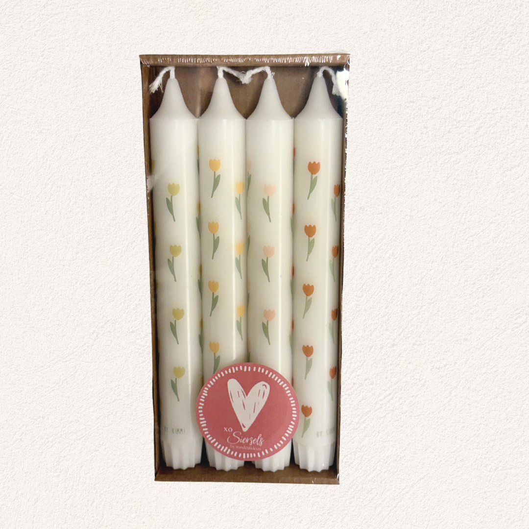 kaarsen cadeauset tulp