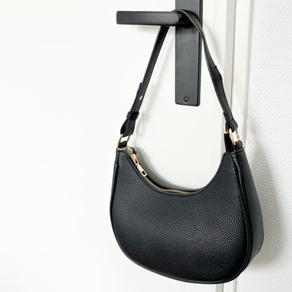 black shoulder & crossbody bag