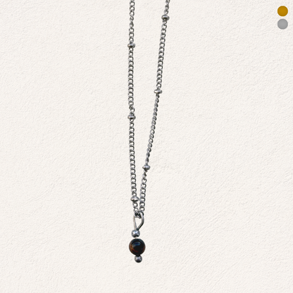 tijgeroog kraaltje ketting