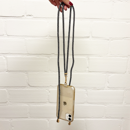 phone cord black