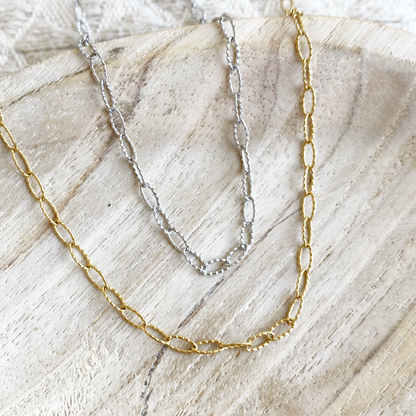 ovale schakel ketting