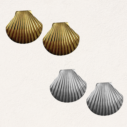 earrings statement shell