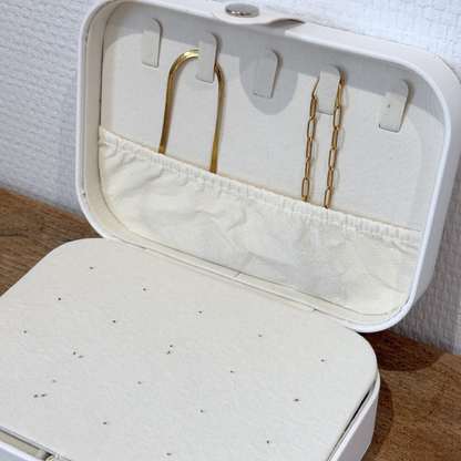 large white jewelry box