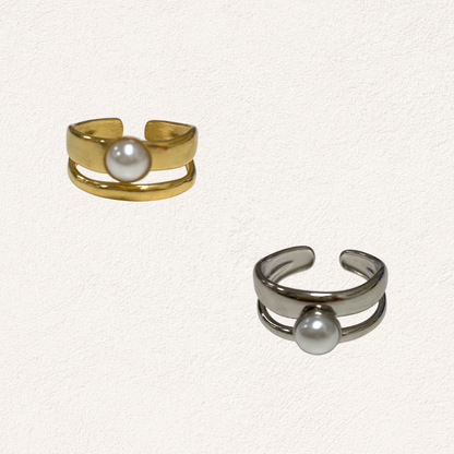 pearl duo ring