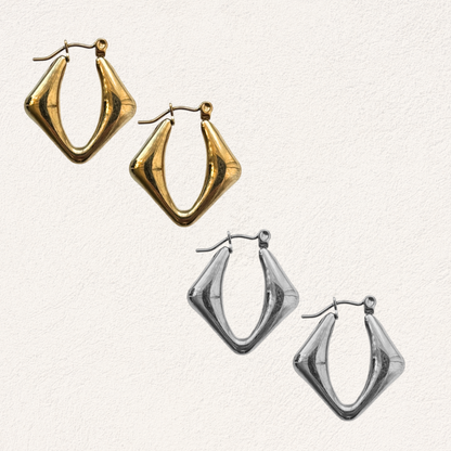 earrings triangle