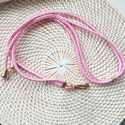telefoonkoord roze