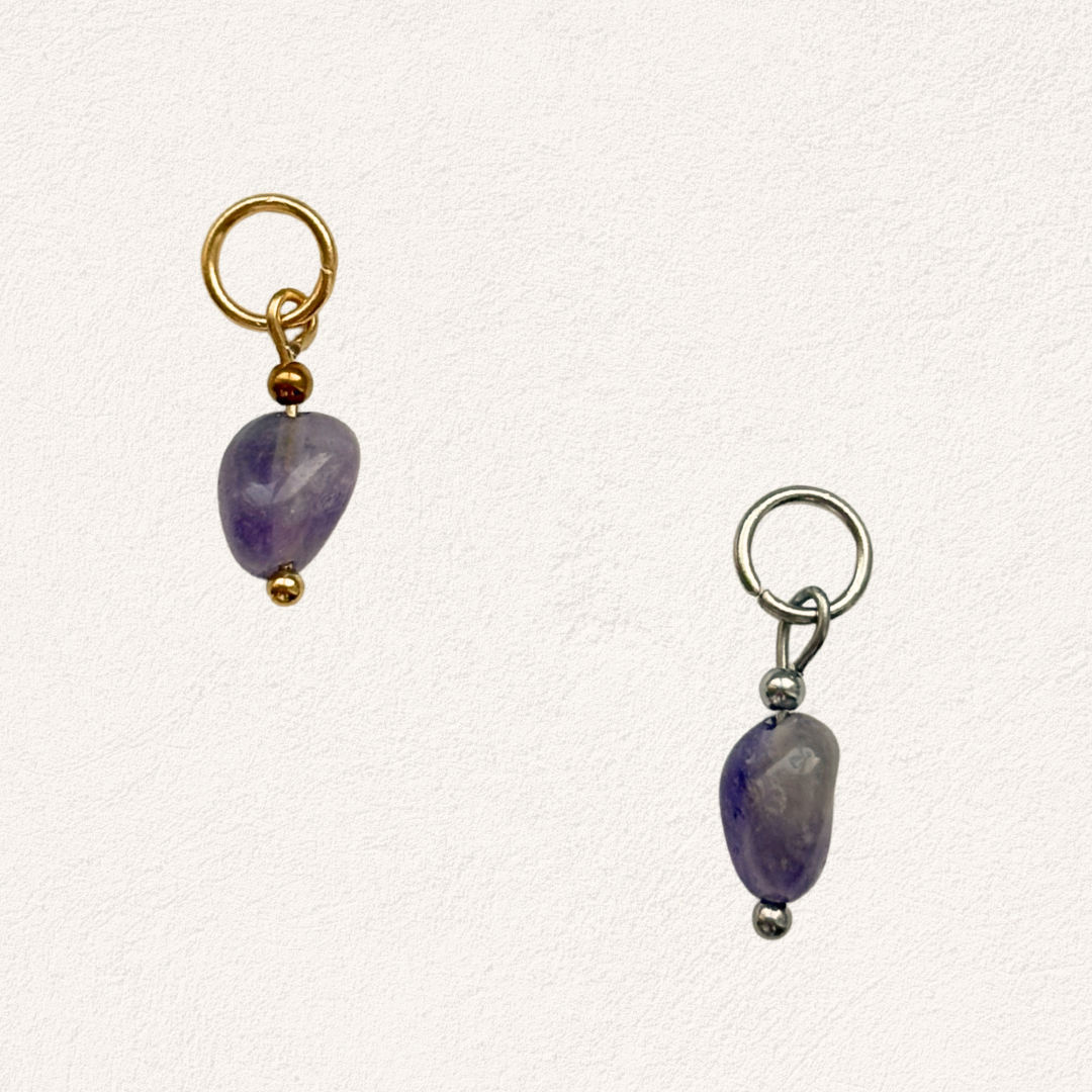 amethyst loose charm