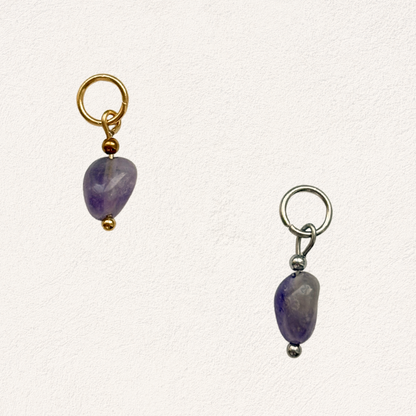 amethyst loose charm