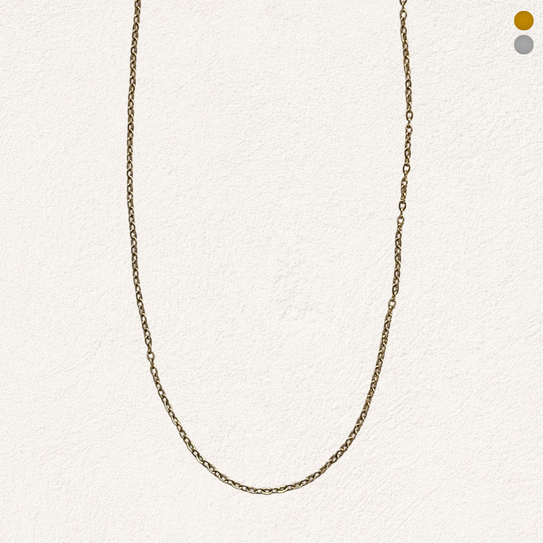 minimalistische fijne ketting