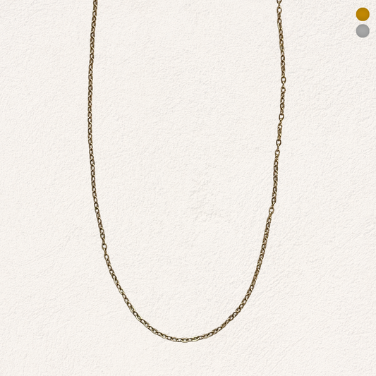 minimalistische fijne ketting