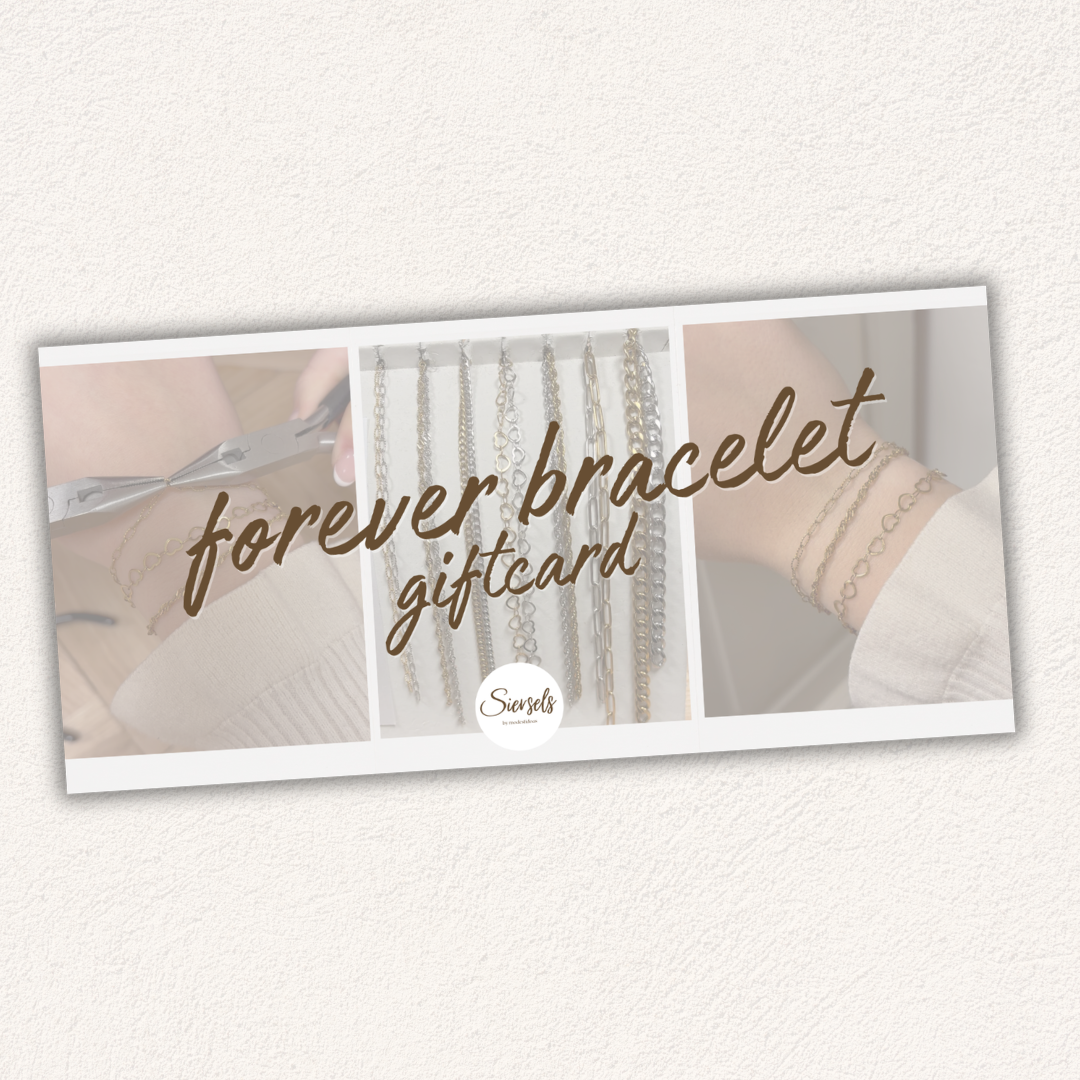 giftcard forever bracelet