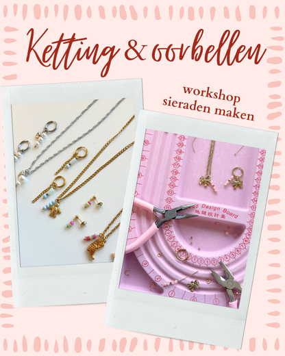 workshop making a necklace & matching earrings | 06/05/2026