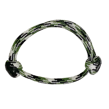 surf bracelet camo green white