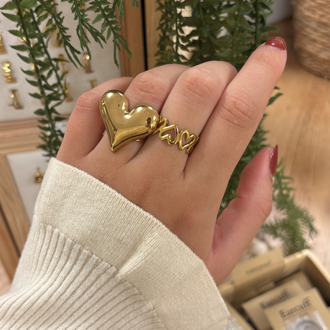 big heart ring