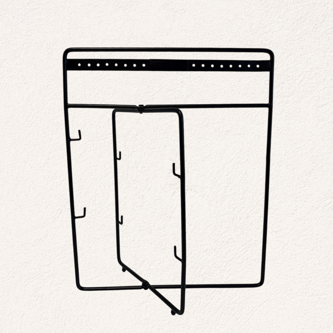 combinatie sieraden display | zwart