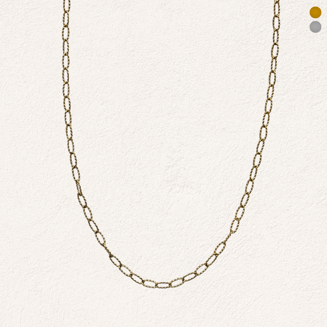 ovale schakel ketting