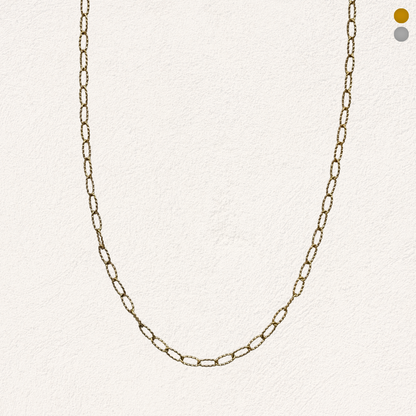 ovale schakel ketting