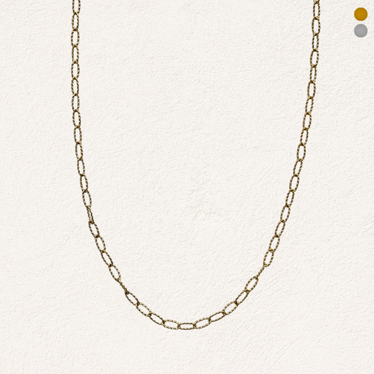 ovale schakel ketting