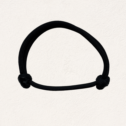 men's black surf bracelet