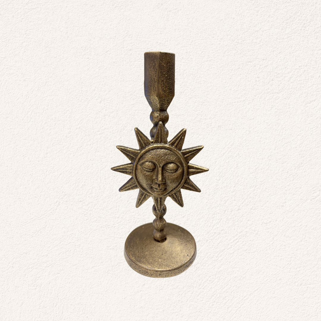 kandelaar zon goud