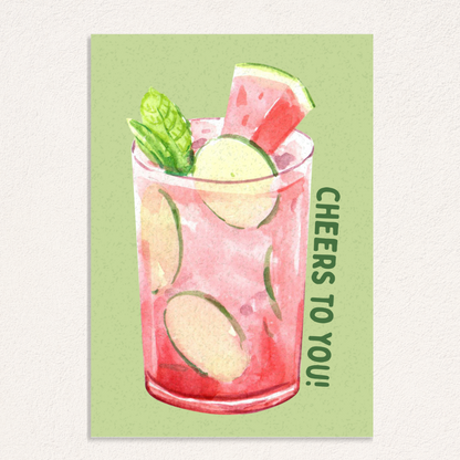cheers to you! card