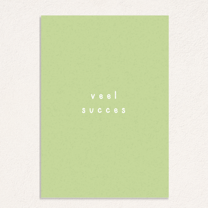 good luck card