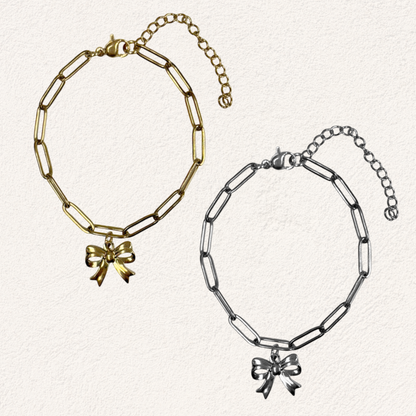 statement knot bracelet