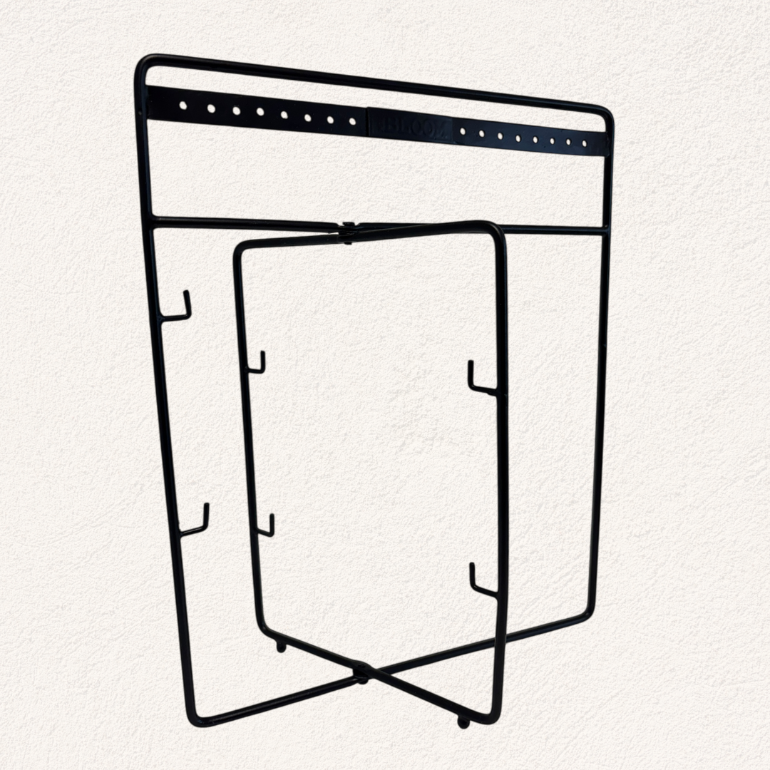 combinatie sieraden display | zwart